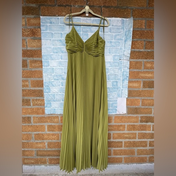 Diane von Furstenberg Pleated Strap Irma Dress size 16 - Picture 4 of 17